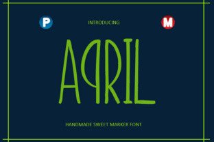 April Font Review: A Sweet Marker Typeface for Branding