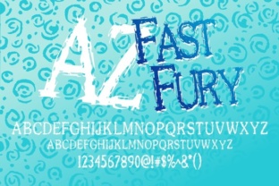 AZ Fast Fury Font for Bold Business Branding
