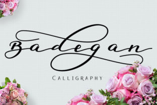 Badegan Calligraphy Font for Modern Web Design