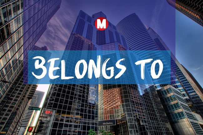 Belongs to: A Bold Display Font for Modern Campaigns
