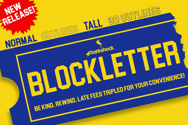 Blockletter Font for Strong Brand Identity