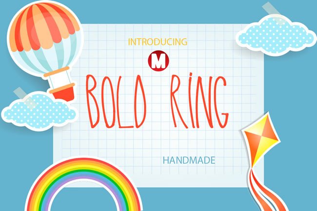 Bold Ring Font Review: A Happy Display Type for Branding