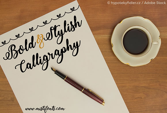 Bold Stylish Calligraphy Typeface Review