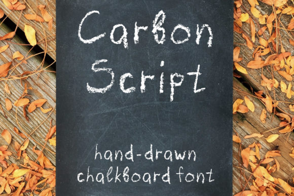 Carbon Script: A Hand-Drawn Typeface for Authentic Brands