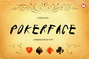 Designing with Pokerface: A Handmade Brush Font for Editorial Style