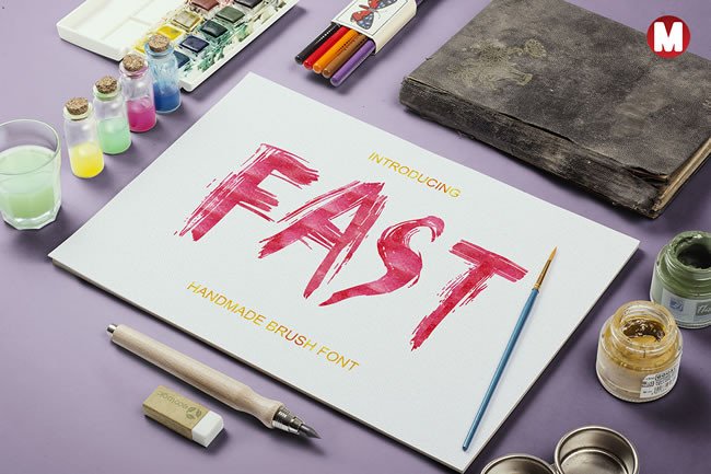 Fast: The Punk Display Font for Bold Branding