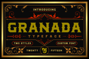 Granada Typeface for Bold Display Fonts