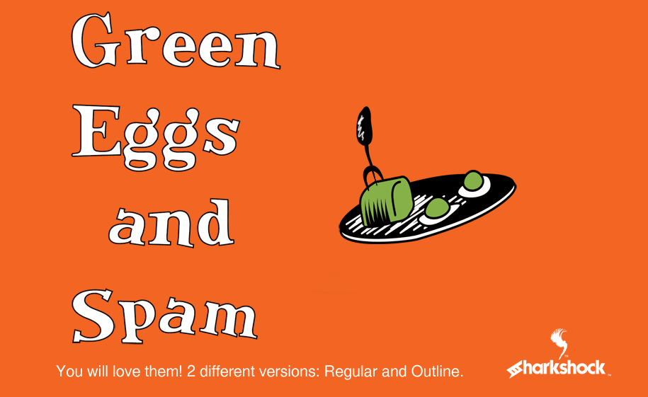 Green Eggs and Spam Typeface for Playful Editorial Design