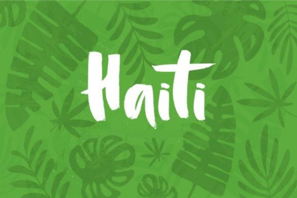 Haiti Brush Font for Editorial Design