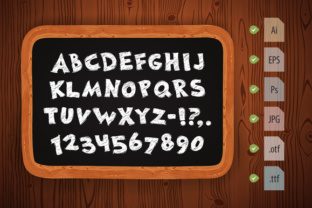 Hand Drawn Chalked: A Typeface for Authentic Editorial Design