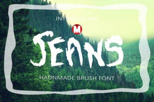Jeans: The Modern Brush Typeface for Bold Branding