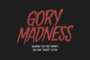 Launch Spooky Campaigns with Gory Madness Display Fonts