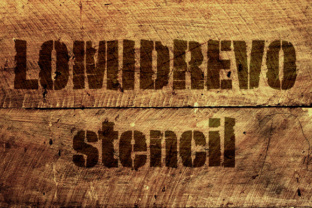Lomidrevo Stencil: A Bold Display Font for Modern Logos