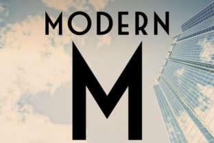 Modern M Typeface for Clean Brand Design