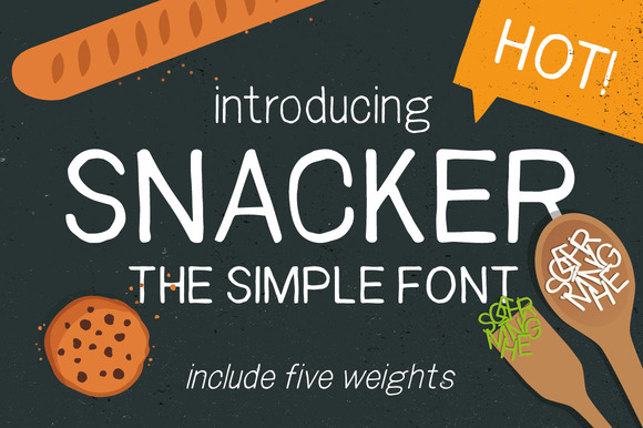 Snacker: The Hand-Lettered Font for Scroll-Stopping Social Media