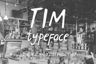 Tim: The Cool Display Font for Casual Branding