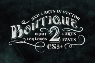 VTKS Boutique: A Vintage Display Font for Bold Campaigns